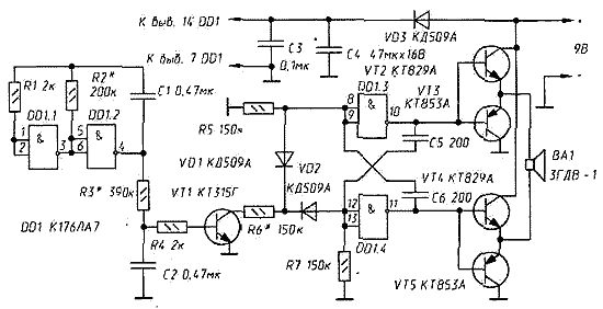 Сканирующий ультразвуковой генератор