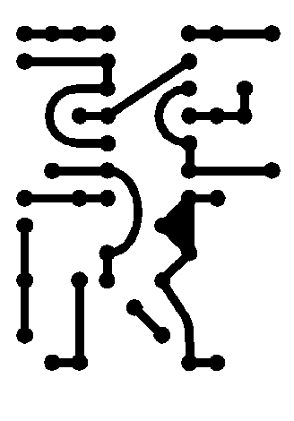 Рис.3.Печатная плата сигнализатора