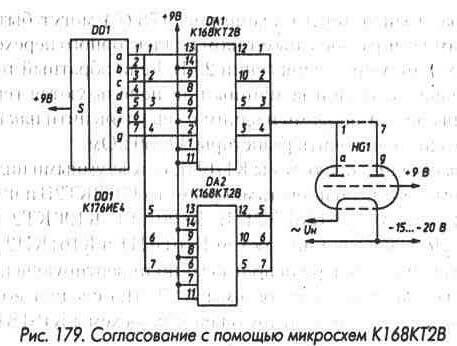 К176ие2 описание и схема включения